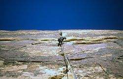 LevitationCrux2 - 2nd crux of Levitation 29, Eagle Wall, Red Rocks, Nevada, 2002
[ Click to go to the page where that image comes from ]