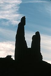 Moses_Tower_Sunrise_L - Moses tower at dawn, Utah