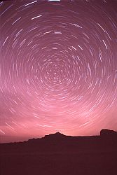 StarRotation - Star rotation at night, Indian Creek, Utah
[ Click to go to the page where that image comes from ]