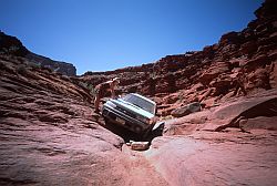 Subaru - Subaru in bad posture on Lockart Road, Utah
[ Click to go to the page where that image comes from ]