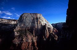 ZionGreatWhiteThrone - The Great White Throne above Zion valley. Zion, Utah, 2003
[ Click to download the free wallpaper version of this image ]