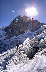 20060905-1203-GlacierMeijeVPano_ - On the Meije glacier, just below the north face of La Meije, Oisans.
[ Click to go to the page where that image comes from ]