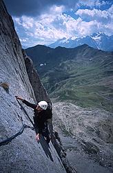 DentsDeCirielle_Slab - Slab on Les Dents de Cyrielle, Cerces.
[ Click to go to the page where that image comes from ]