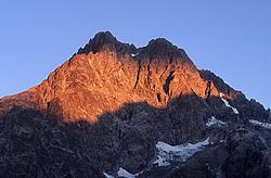 PelvouxMorning - Mt Pelvoux in the morning, Oisans.