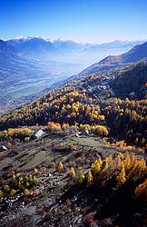 Ponteil01 - Autumn climbing at the Ponteil, Oisans.