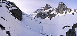 20070408-BelledoneCrozetLakePano_ - The Crozet lake on the way towards the Grand Pic de Belledonne.
[ Click to go to the page where that image comes from ]