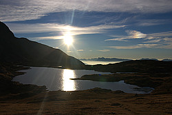 20071023_175832_LacFourchu - Lac Fourchu (forked lake) under the Taillefer.