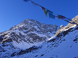 20080308_084415_OlanFromLavey - The Aiguille de l'Olan and the Maximin couloir on the right edge.
[ Click to download the free wallpaper version of this image ]