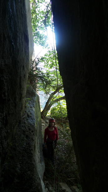 [20100524_111701_Annot.jpg]
Entrance to the tunnel of the 2nd pitch.