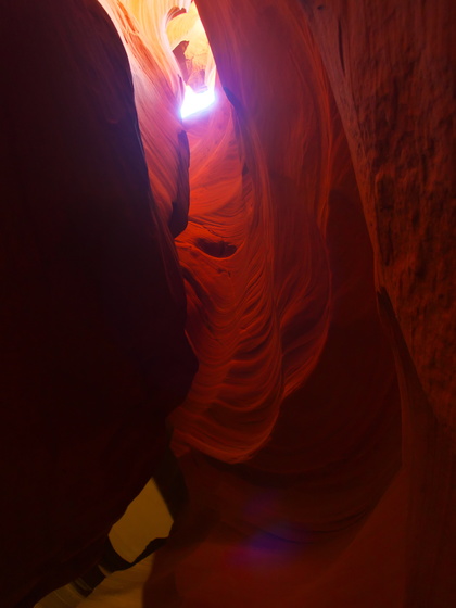 [20190428_133404_AntelopeCanyon.jpg]
The narrower parts are dark and ominous.