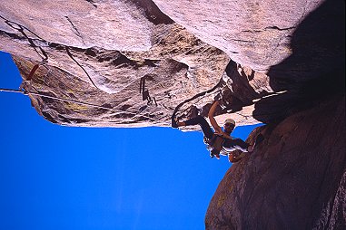 [GoldenStem.jpg]
Brad stemming a 5.10 at Golden.