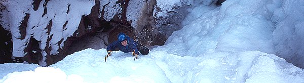 [OurayIceClimbing.jpg]
Notice how the flash brightens up the ice, particularly the falling chunks which would be invisible otherwise. That's Jenny ice climbing in the Ouray ice park, Colorado.