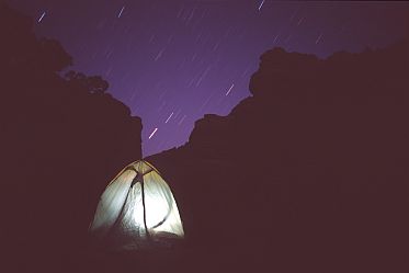 [GrandGulchStars.jpg]
The tent under the stars.