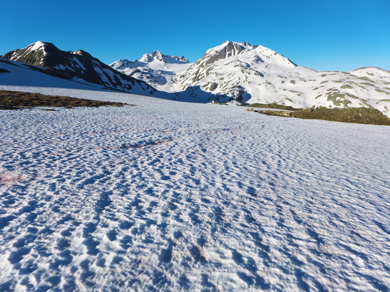 [20130621_071927_EtendardSummerSki.jpg]
Plenty of snow left on the 1st day of summer on the St Sorlin glacier.