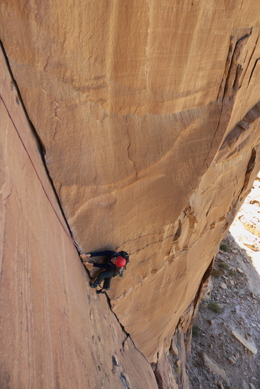 Climbing in