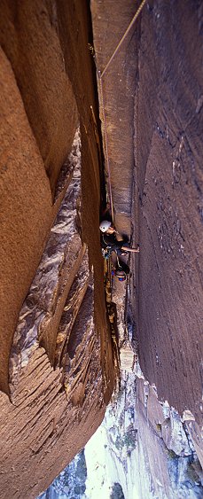 Climbing Red Rocks, Nevada