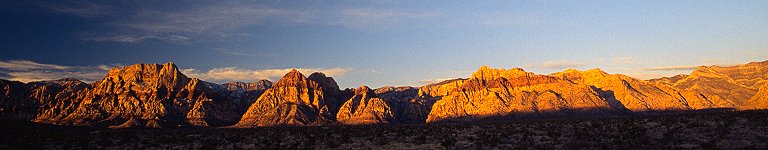 [RedRocks.jpg]
Dawn on Red Rocks, seen from the Loop Road