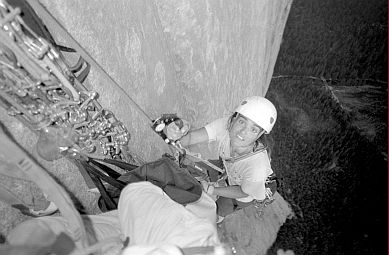 [Salathe_BW17_HeadwallBrightEye.jpg]
Jenny reaching the headwall in the sunset.