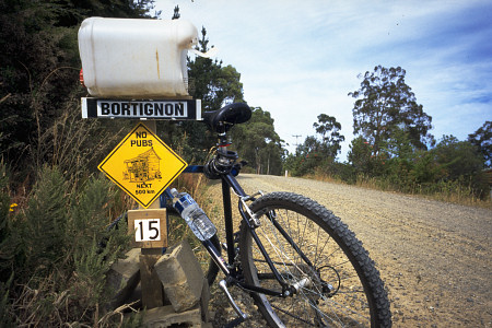 [NoPubs.jpg]
This scary sign in front of the southernmost pub of Australia: 'No pubs next 500km' is not right, the next pub is in Antarctica, 3000km away... Seen on Bruny Island while biking to Labillardière peninsulla. I rented a bike in Hobart and spent 4 days going around Bruny Island by bike and foot.