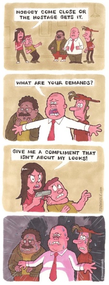 [Looks.jpg]
Compliments on looks