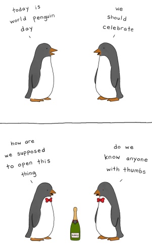 [WordPenguinDay.jpg]
World penguin day