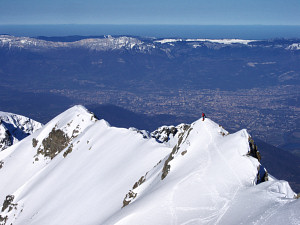Summit of the Grand Colon, right above Grenoble