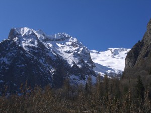 The Rochail, one of the northernmost summit of the Écrins