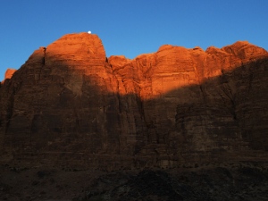 Sunrise on Wadi Rum