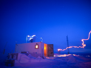 The Lidar and the atmospheric science container