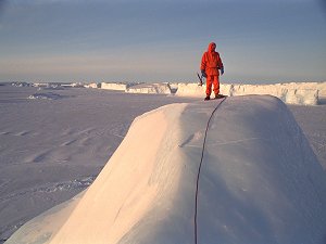 The doctor on the summit of an iceberg
