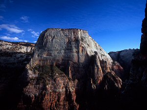 The Great White Throne above Zion valley