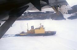 TNB07 - Russian supply ship off the McMurdo station