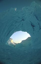 IcebergArchV - Arch iceberg, Antarctica
