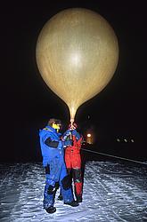 BalloonLaunch9 - Getting ready for weather balloon launch.