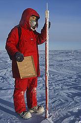 MeasuringPoles - Measuring snow heights.
[ Click to go to the page where that image comes from ]