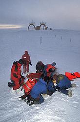 RescueOutside4 - Rescue drill in antarctic conditions.