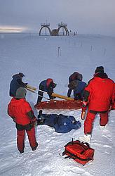 RescueOutside5 - Rescue drill in antarctic conditions.