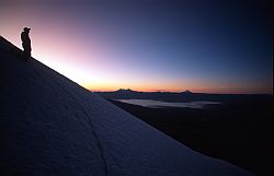 ChimborazoFirstLight - Dawn on Chimborazo, Ecuador 1994