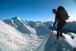 CookEastRidge - On the East ridge of Mt Cook, New Zealand 2000
[ Click to go to the page where that image comes from ]