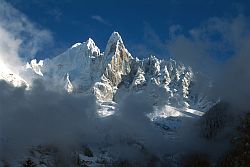 LesDrus - Les Drus in winter, Chamonix, France
[ Click to download the free wallpaper version of this image ]