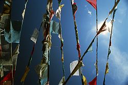 PrayerFlags - Prayer flags, Tibet, 2000
[ Click to download the free wallpaper version of this image ]