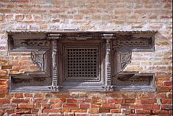 TempleGrate - Grate on temple window, Nepal 2000