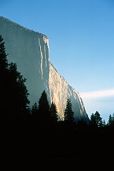 ElCapitanMorning - El Capitan in the morning. Yosemite, California, 2003