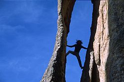 InsideNeedleC - Soloing inside the Eye of the Needle, South Dakota