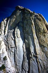 NeedlesWitch - Climber on Airy interlude on Witch Needle, California, 2003
[ Click to go to the page where that image comes from ]