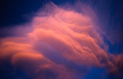 PurpleClouds1 - Purple clouds above Colorado