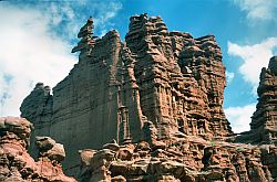AncientArtWhole1 - Climbing Ancient Art, Fisher Towers, Moab, Utah