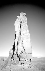 BW_FineJadeTower - Two climbers on Fine Jade (5.11a), Rectory. Salathé Wall, Yosemite, 2003