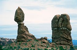 BalancedRock - Balanced rock, Arches NP, Moab, Utah