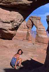 DelicateArchJenny - Delicate Arch, Arches NP, Moab, Utah